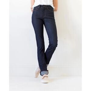 Raleigh Denim Dark Skinny Jeans Madison Raw Stretch 28 X 35